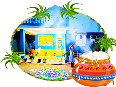 தமிழர்களின் முக்கியமான திருவிழாவான தைப்பொங்கல் கொண்டாடட்டம்.